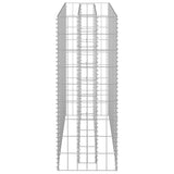 NNEVL Gabion Raised Bed Galvanised Steel 90x30x90 cm