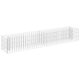 NNEVL Gabion Raised Bed Galvanised Steel 180x30x30 cm