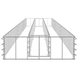 NNEVL Gabion Raised Bed Galvanised Steel 270x30x10 cm