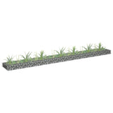 NNEVL Gabion Raised Bed Galvanised Steel 270x30x10 cm
