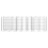 NNEVL Gabion Raised Bed Galvanised Steel 270x30x90 cm