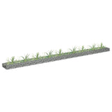 NNEVL Gabion Raised Bed Galvanised Steel 360x30x10 cm