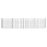 NNEVL Gabion Raised Bed Galvanised Steel 360x30x90 cm