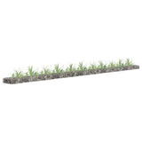 NNEVL Gabion Raised Bed Galvanised Steel 450x30x10 cm