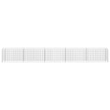 NNEVL Gabion Raised Bed Galvanised Steel 450x30x60 cm