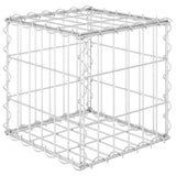 NNEVL Cube Gabion Raised Bed Steel Wire 30x30x30 cm