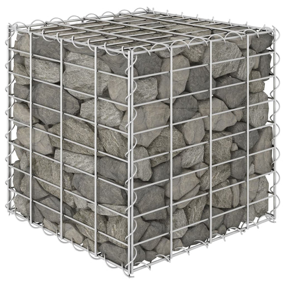 NNEVL Cube Gabion Raised Bed Steel Wire 40x40x40 cm