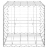 NNEVL Cube Gabion Raised Bed Steel Wire 50x50x50 cm