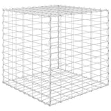 NNEVL Cube Gabion Raised Bed Steel Wire 60x60x60 cm
