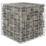 NNEVL Cube Gabion Raised Bed Steel Wire 60x60x60 cm