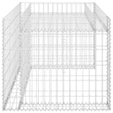 NNEVL Lawn Mower Garage with Raised Bed 110x80x60 cm Steel Wire