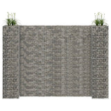 NNEVL H-Shaped Gabion Planter Steel Wire 260x40x180 cm