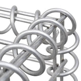 NNEVL H-Shaped Gabion Planter Steel Wire 260x40x200 cm