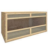 NNEVL Terrarium Engineered Wood 100x47x47 cm