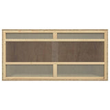 NNEVL Terrarium Engineered Wood 100x47x47 cm