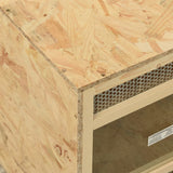 NNEVL Terrarium Engineered Wood 100x47x47 cm