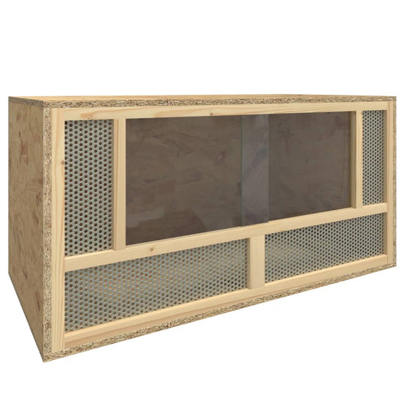 NNEVL Terrarium Engineered Wood 80x40x40 cm