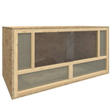 NNEVL Terrarium Engineered Wood 80x40x40 cm