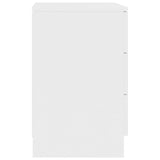 NNEVL Bedside Cabinets 2 pcs White 38x35x56 cm Chipboard
