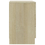 NNEVL Bedside Cabinet Sonoma Oak 38x35x56 cm Chipboard