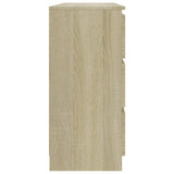 NNEVL Sideboard Sonoma Oak 120x35x76 cm Engineered Wood