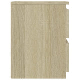 NNEVL Bedside Cabinet Sonoma Oak 30x30x40 cm Chipboard