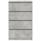 NNEVL Sideboard Concrete Grey 60x35x98.5 cm Engineered Wood