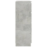 NNEVL Sideboard Concrete Grey 60x35x98.5 cm Engineered Wood
