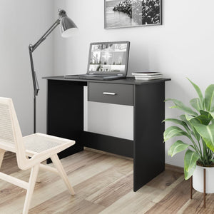 NNEVL Desk Black 100x50x76 cm Chipboard