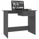 NNEVL Desk Grey 100x50x76 cm Chipboard