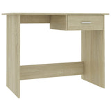 NNEVL Desk Sonoma Oak 100x50x76 cm Chipboard