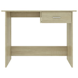 NNEVL Desk Sonoma Oak 100x50x76 cm Chipboard