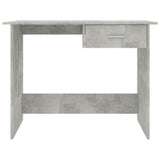 NNEVL Desk Concrete Grey 100x50x76 cm Chipboard