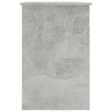 NNEVL Desk Concrete Grey 100x50x76 cm Chipboard