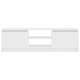 NNEVL TV Cabinet White 120x30x35.5 cm Chipboard