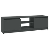 NNEVL TV Cabinet Grey 120x30x35.5 cm Chipboard