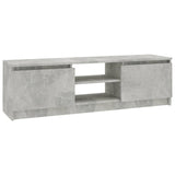 NNEVL TV Cabinet Concrete Grey 120x30x35.5 cm Chipboard