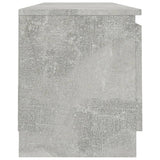 NNEVL TV Cabinet Concrete Grey 120x30x35.5 cm Chipboard