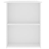 NNEVL Desk White 110x60x73 cm Chipboard