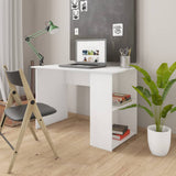 NNEVL Desk White 110x60x73 cm Chipboard