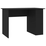 NNEVL Desk Black 110x60x73 cm Chipboard