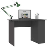 NNEVL Desk Grey 110x60x73 cm Chipboard