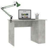 NNEVL Desk Concrete Grey 110x60x73 cm Chipboard