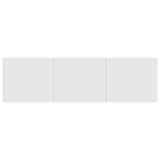 NNEVL TV Cabinet White 140x40x35.5 cm Chipboard