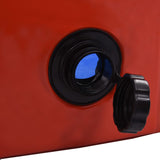 NNEVL Foldable Dog Swimming Pool Red 80x20 cm PVC