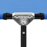 NNEVL Folding Sun Lounger Blue Steel