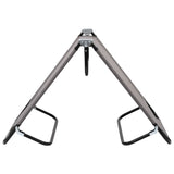 NNEVL Folding Sun Lounger Grey Steel
