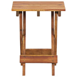 NNEVL Plant Stand 30x30x38 cm Solid Acacia Wood
