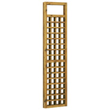 NNEVL 3-Panel Room Divider/Trellis Solid Acacia Wood 120x170 cm