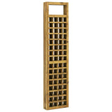 NNEVL 5-Panel Room Divider/Trellis Solid Acacia Wood 200x170 cm